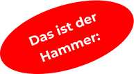 Das ist der  Hammer: